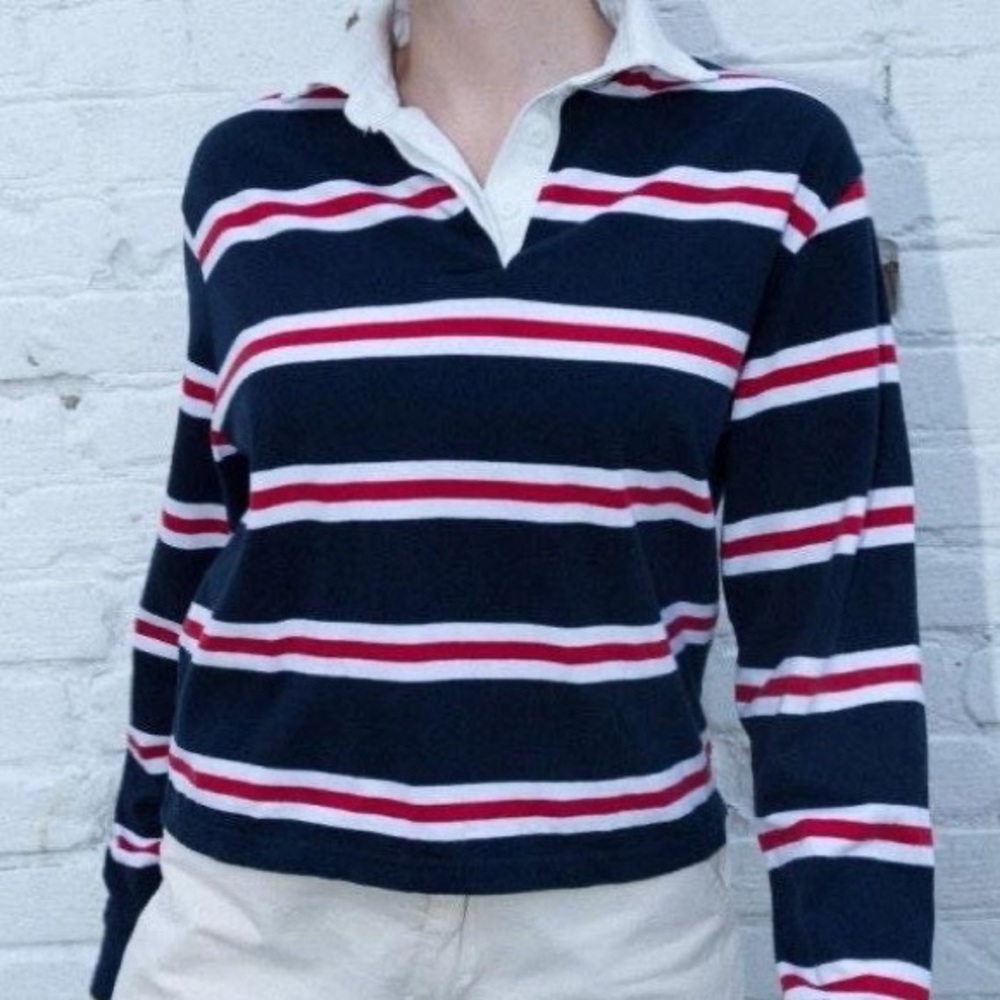 BRANDY STRIPED LONG SLEEVE